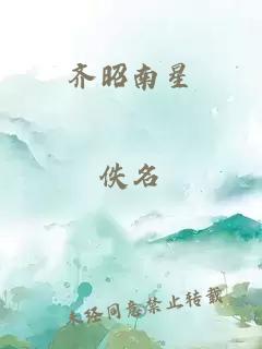 齐昭南星