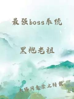 最强boss系统