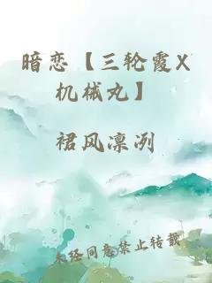 暗恋【三轮霞X机械丸】